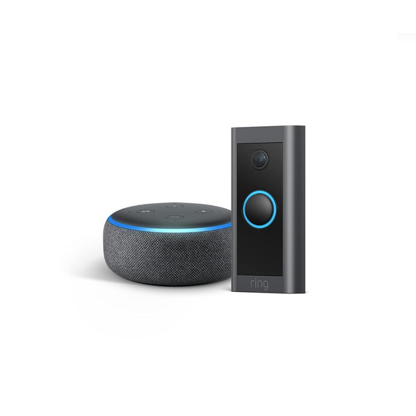 Ring Video Doorbell Bundle with Echo Dot