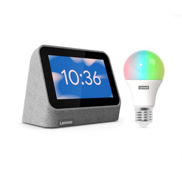 Lenovo Smart Clock Gen 2 With Color Smart Bulb