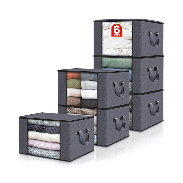 6-Pack Clothes Storage