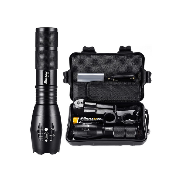 Powerful High Lumen Tactical LED Flashlight