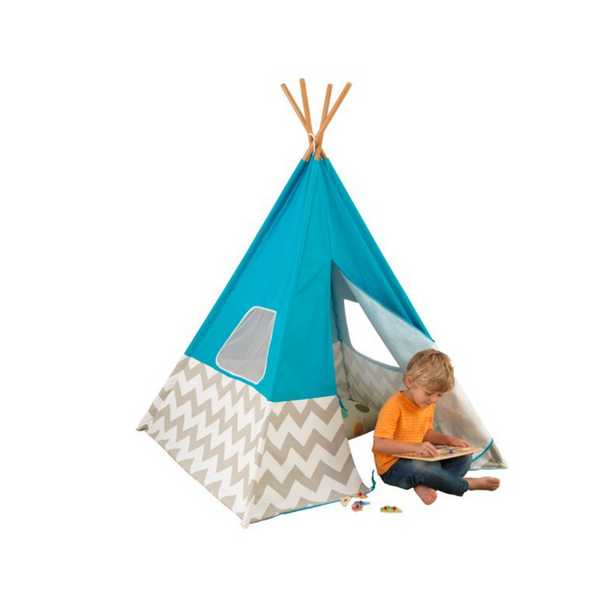 KidKraft Deluxe Bamboo And Canvas Play Teepee