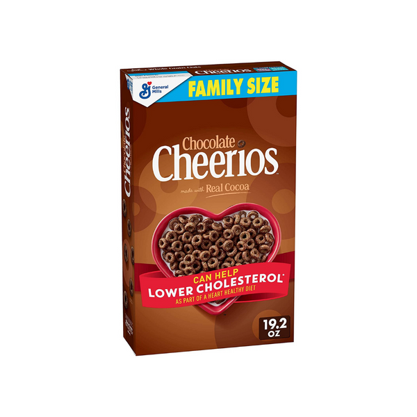 Chocolate Cheerios, Breakfast Cereal with Oats