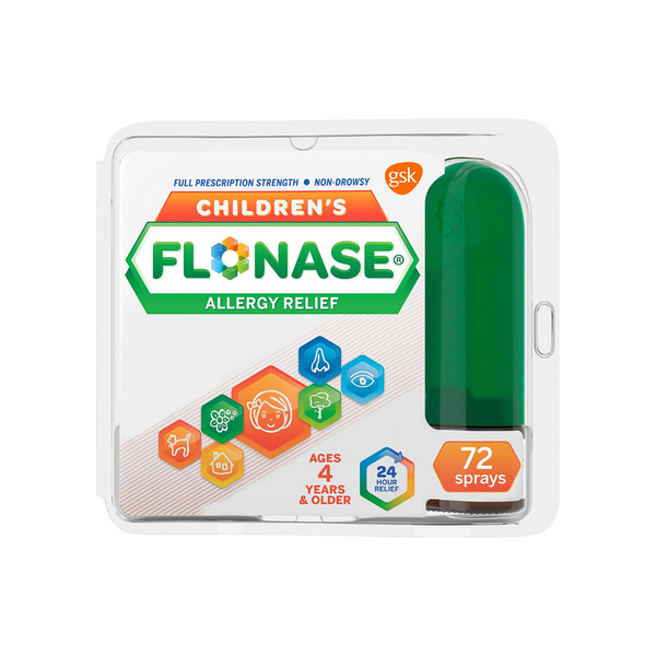 Spray nasal para alivio de alergias para niños Flonase, 72 aerosoles