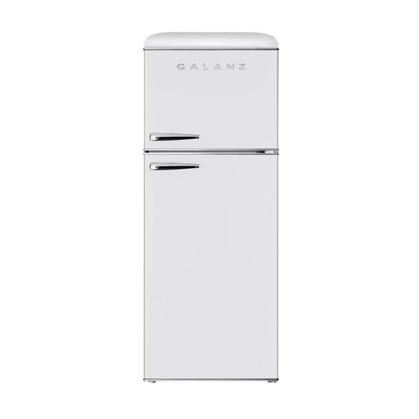 Refrigerador retro con congelador superior verdadero Galanz de 10.0 pies cúbicos Refrigerador de doble puerta