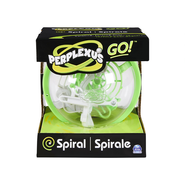 3 Perplexus GO Spiral Compact Challenging Puzzle Maze Skill Games