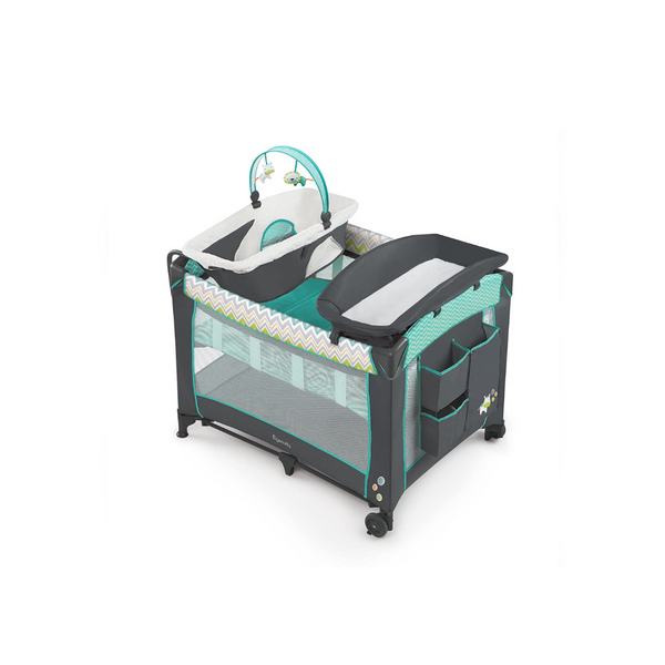 Ingenuity Smart and Simple Packable Portable Playard with Changing Table