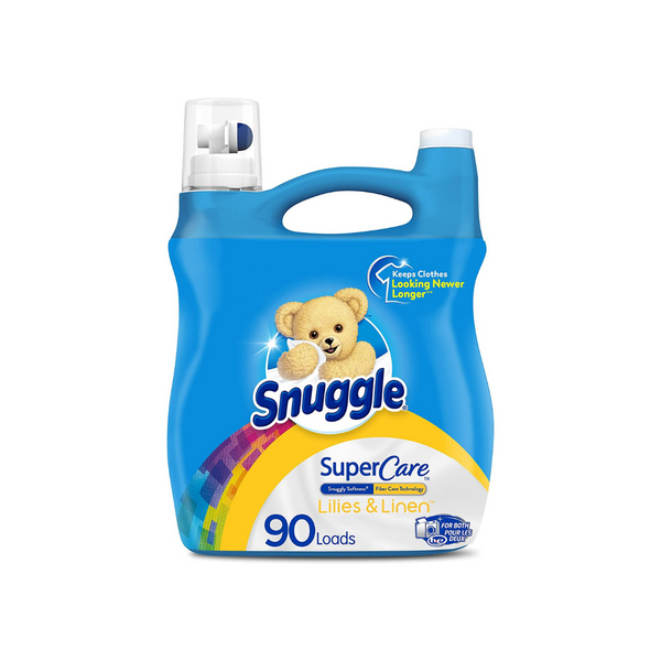 90 Load Snuggle SuperCare Liquid Fabric Softener