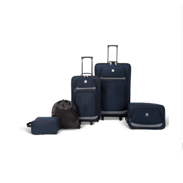 5 Piece Luggage Set (3 Colors)