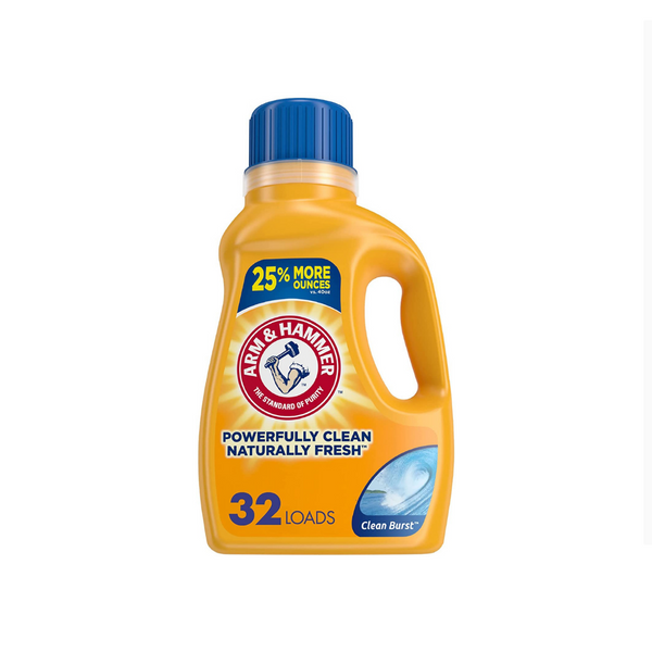 32 Detergente líquido para ropa Load Arm &amp; Hammer