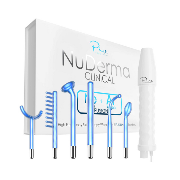 NuDerma Clinical Skin Therapy Wand - Skin Therapy Machine