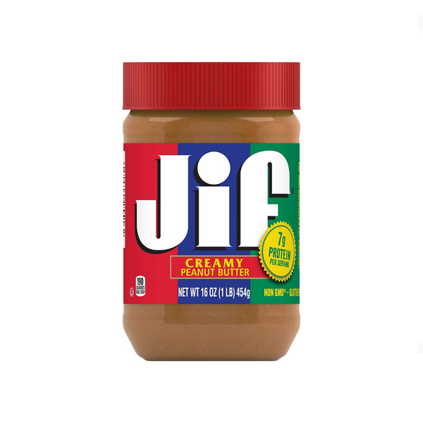 3-Pack 16-Oz Jif Creamy Peanut Butter