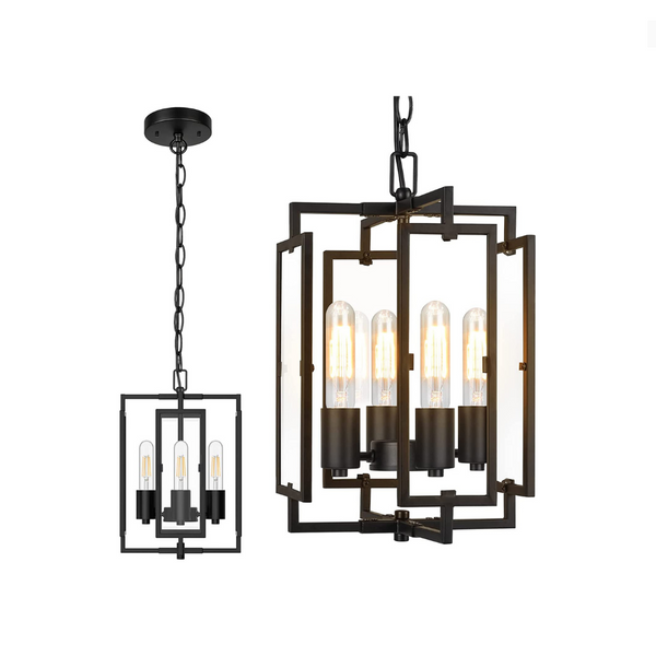 4-Light Pendant Light Fixture