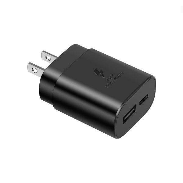 Cargador de pared súper rápido USB C de 25 W