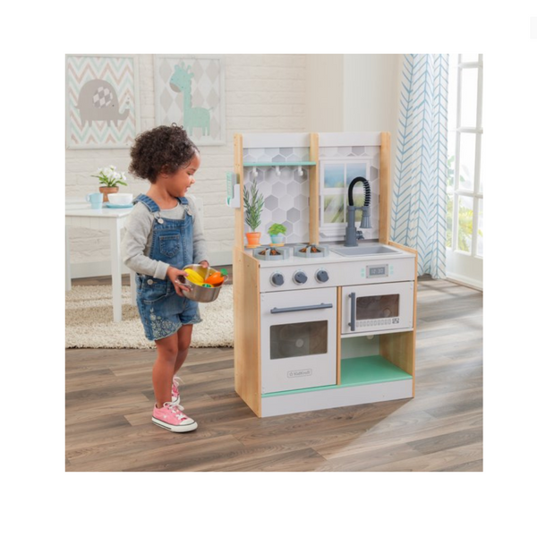 KidKraft Let's Cook Cocina de juguete de madera