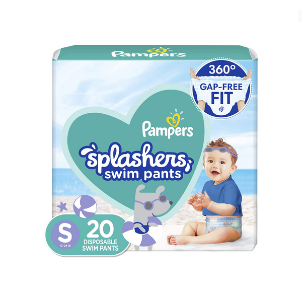 20 pañales para nadar Pampers Splashers