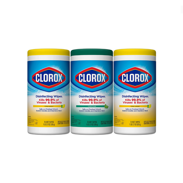 225 Toallitas Desinfectantes Clorox