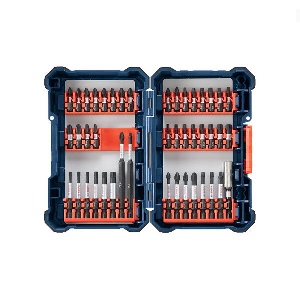 Bosch 44 Piece Impact Tough Screwdriving Custom Case System Set