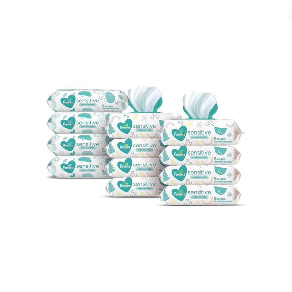 864 Toallitas para bebés sensibles Pampers