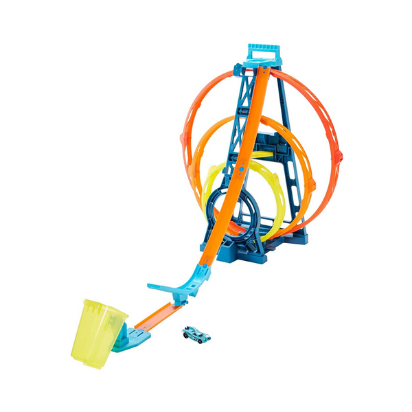 Hot Wheels Track Builder Unlimited Triple Loop Kit