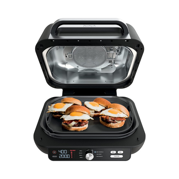 Ninja IG601 Foodi XL 7-in-1 Indoor Grill Combo, use Opened or Closed