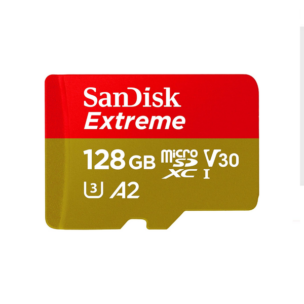 SanDisk 128GB Extreme MicroSD Card