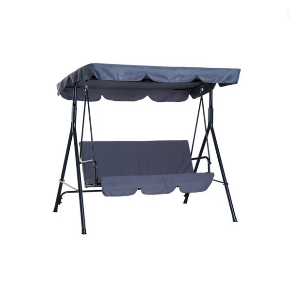 Outsunny 3 Person Canopy Steel Porch Swing (4 Colors)