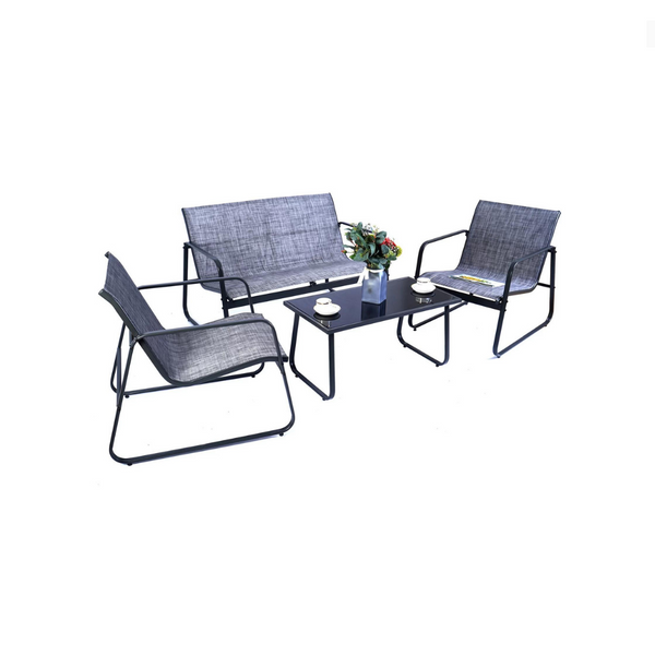 4 Person Metal Patio Set