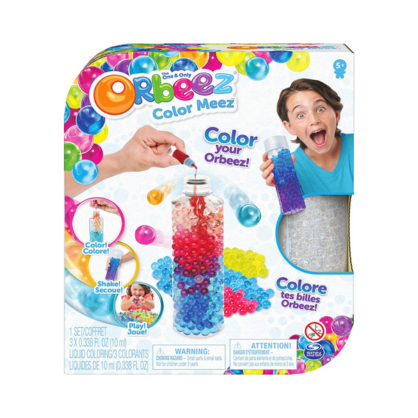 Kit de actividades Orbeez Color Meez con 400 cuentas de agua y 800 semillas para colorear y personalizar