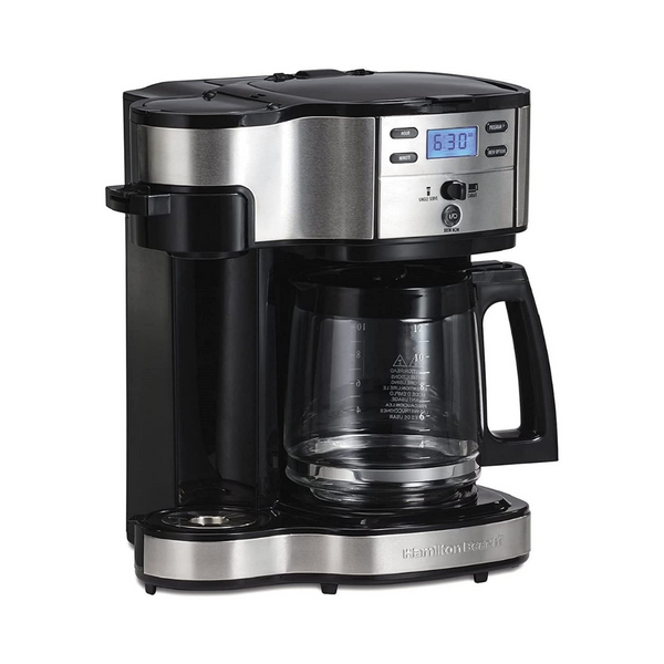 Hamilton Beach 2-Way Brewer Coffee Maker, Single-Serve and 12-Cup Pot