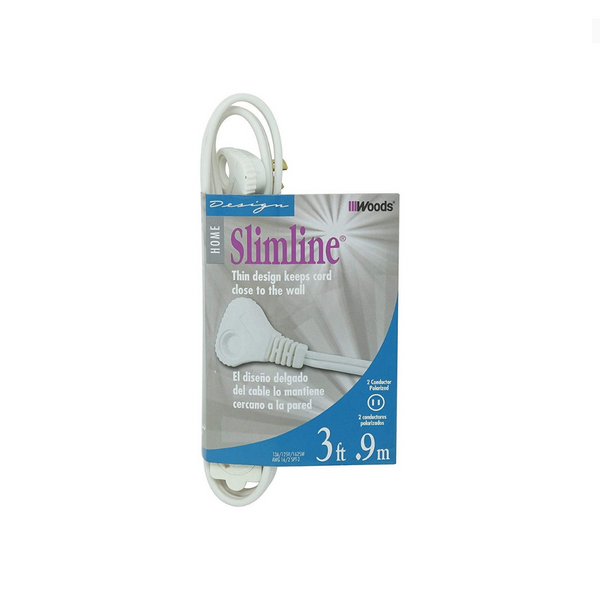 SlimLine 3 Foot Extension Cord