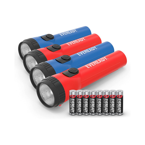 4 Pack Of Eveready LED Flashlights