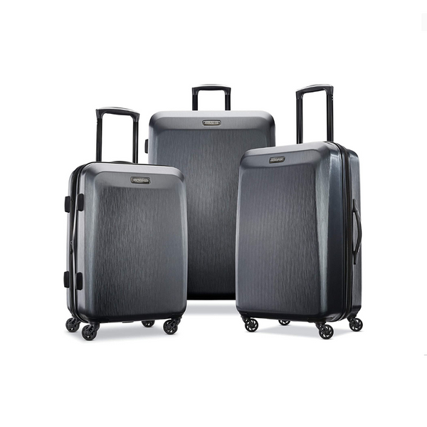 American Tourister 3 Piece Hardside Expandable Luggage With Spinner Wheels