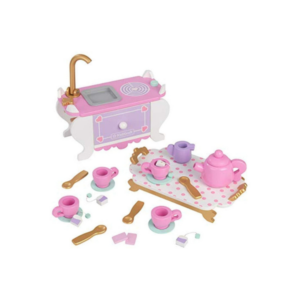 KidKraft Juego Let's Pretend Tea Time de 22 piezas