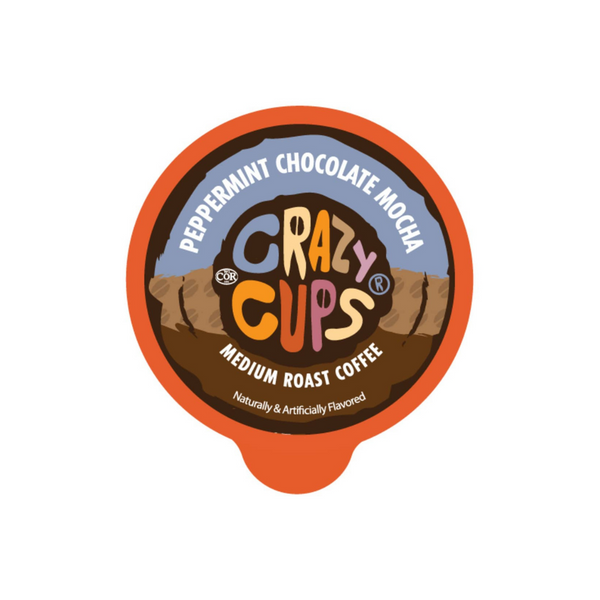 Paquete de 22 tazas K-Cups de café con moca y chocolate con menta Crazy Cups