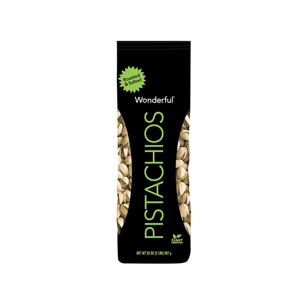 Wonderful Pistachios Roasted & Salted 32oz Bag