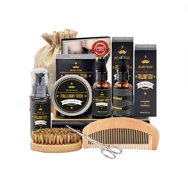 Kit de cuidado y cuidado de la barba para hombres