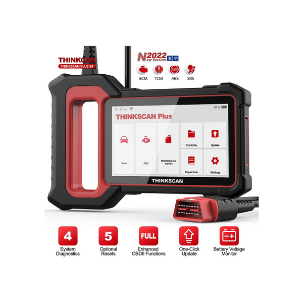 THINKCAR OBD2 Scanner Thinkscan Plus S6 4 System Diagnosis Code Reader