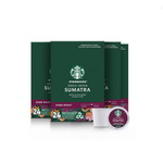 Paquete de 96 cápsulas de café Starbucks Sumatra Dark Roast K-Cup