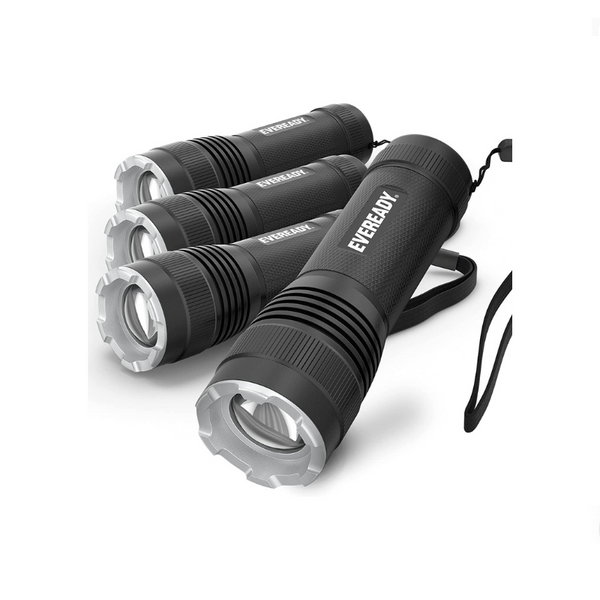 4 Eveready LED Tactical Flashlights