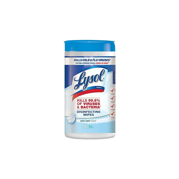 160 Toallitas Desinfectantes Lysol