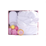 Spa Bathrobe and Slippers Gift Set