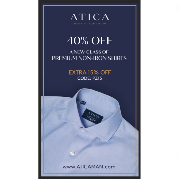 Sponsored: The highest quality Non-iron shirts with a special discount for PzDeals followers!