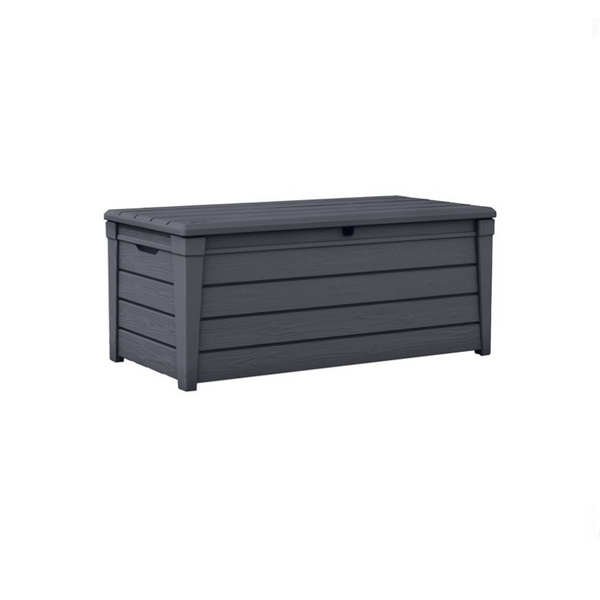 120 Gallon Keter Brightwood Outdoor Plastic Deck Box