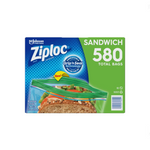 580 bolsas para sándwich Ziploc con pestañas fáciles de abrir