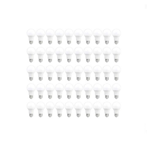 50 AmazonCommercial Dimmable LED Light Bulbs