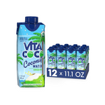 12 botellas de agua de coco pura orgánica Vita Coco