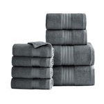 8 Bedsure Turkish Cotton Towels (5 Colors)