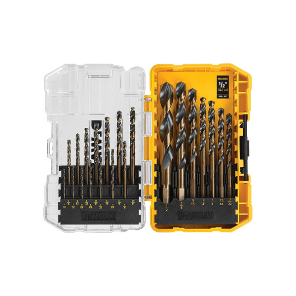 Juego de brocas helicoidales Dewalt de 21 piezas