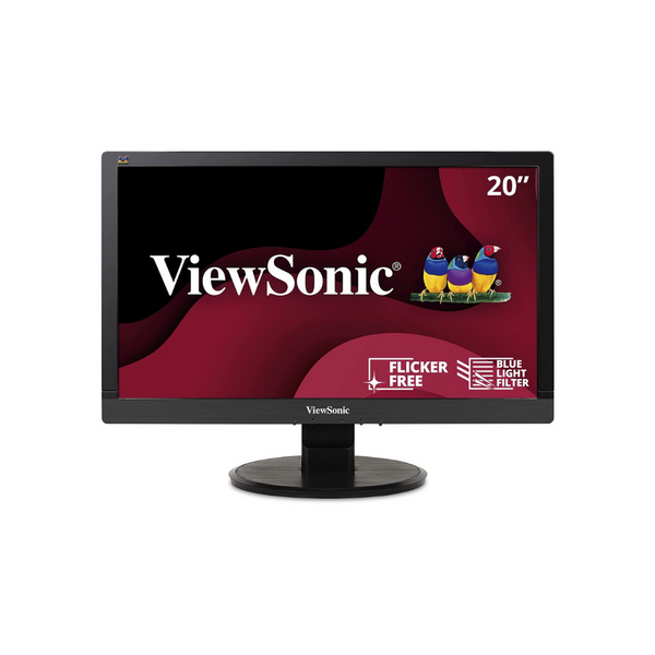 Monitor LED ViewSonic de 20 pulgadas y 1080p