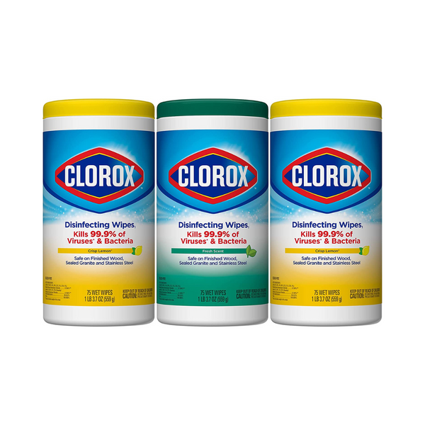 225 Toallitas Desinfectantes Clorox